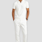 Herren-Polohemd in Weiß – Klassisch und Elegant