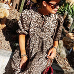 Chiara | Leoparden Kleid Zendoo.de