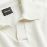 Eleganter Pullover mit offenem Kragen für stilvolle Looks