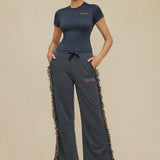 Jade | Freizeit-Set mit Fransen-Details