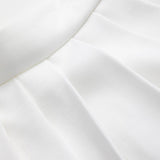 Fritzi | Edles Samt-Top mit Plisseerock