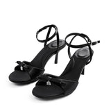 Luvé | Elegante Schwarze Sandaletten mit Absatz – Stilvoll & Feminin