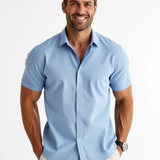 Elijah | Relaxed Fit Kurzarm Stylisches Sommerhemd