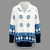 Zahara | Boho-Zweiteiler mit Bluse & Weitbein-Hose