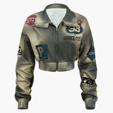 Sarah | Stylishes Bomberjacken-Set mit Ballonrock