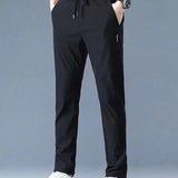 Sportliche Joggerhose mit Kordelzug und komfortabler Passform