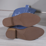 Kesha | Cowboy-Boots aus Denim