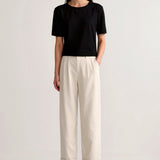 Klassische Wide-Leg Hose mit hohem Bund für stilvolle Outfits