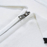 Klassisches Poloshirt mit Reißverschluss und Kontrastdetails