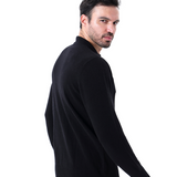 Bennett | Luxuriöser Herren Kaschmirpullover mit Polokragen & Knopfleiste