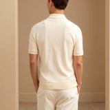 Herren-Poloshirt in Beige – Elegant & Zeitlos