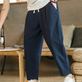 Jeremiah | Locker geschnittene Plissee-Sommerhose mit Kordelzug