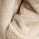 Tanja | Doppelt geöffneter beiger Wollmantel für den Winter