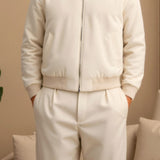 Minimalistische Bomberjacke – Eleganz trifft auf Komfort