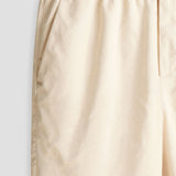 Killian | Beige Herren-Hose mit elastischem Bund und Knopfverschluss