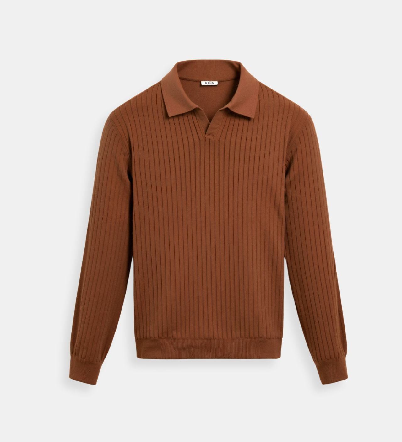 Minimalistisches Strick-Poloshirt | Eleganz & Komfort in Perfektion