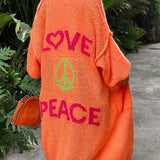 Blossom | LOVE & PEACE Strickjacke Zendoo.de