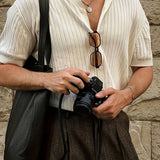 Stilvolles Strickhemd mit Kurzarm