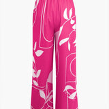 Bailey | Zweiteiler mit Knoten-Top & Bambusprint-Hose