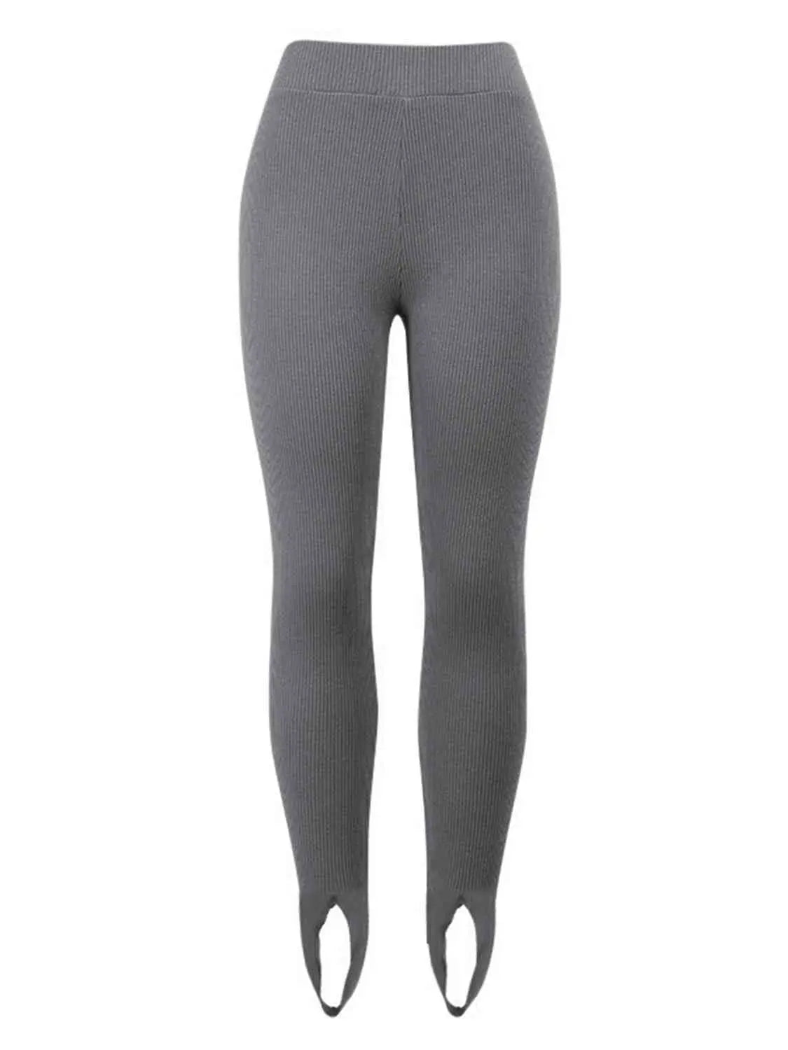 Clara | Gerippte Mid-Waist-Leggings – Komfort und Stil für Jeden Tag Zendoo.de