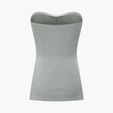 Athena | Elegantes Zweiteiler-Set mit Bustier-Top & Shorts