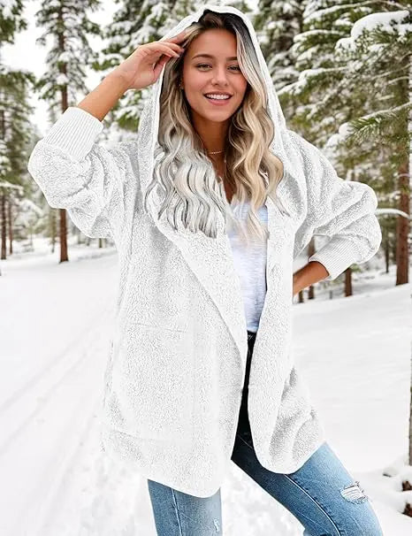 Lia | Warme Teddy Fleecejacke Zendoo.de