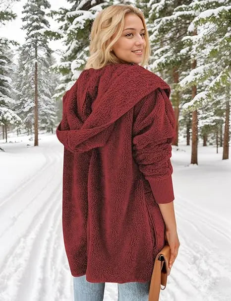 Lia | Warme Teddy Fleecejacke Zendoo.de