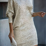 Birgit | Off-Shoulder Pailletten-Look