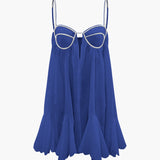 Sophia | Glamouröses Mini-Kleid mit Kristall-Trägern – Feminin & stilvoll für besondere Anlässe