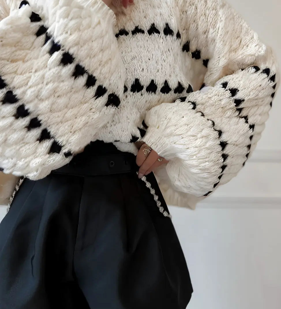 Serena | Eleganter Pullover in Vanille Zendoo.de