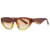 Celeste | Extravagante Cat-Eye Sonnenbrille