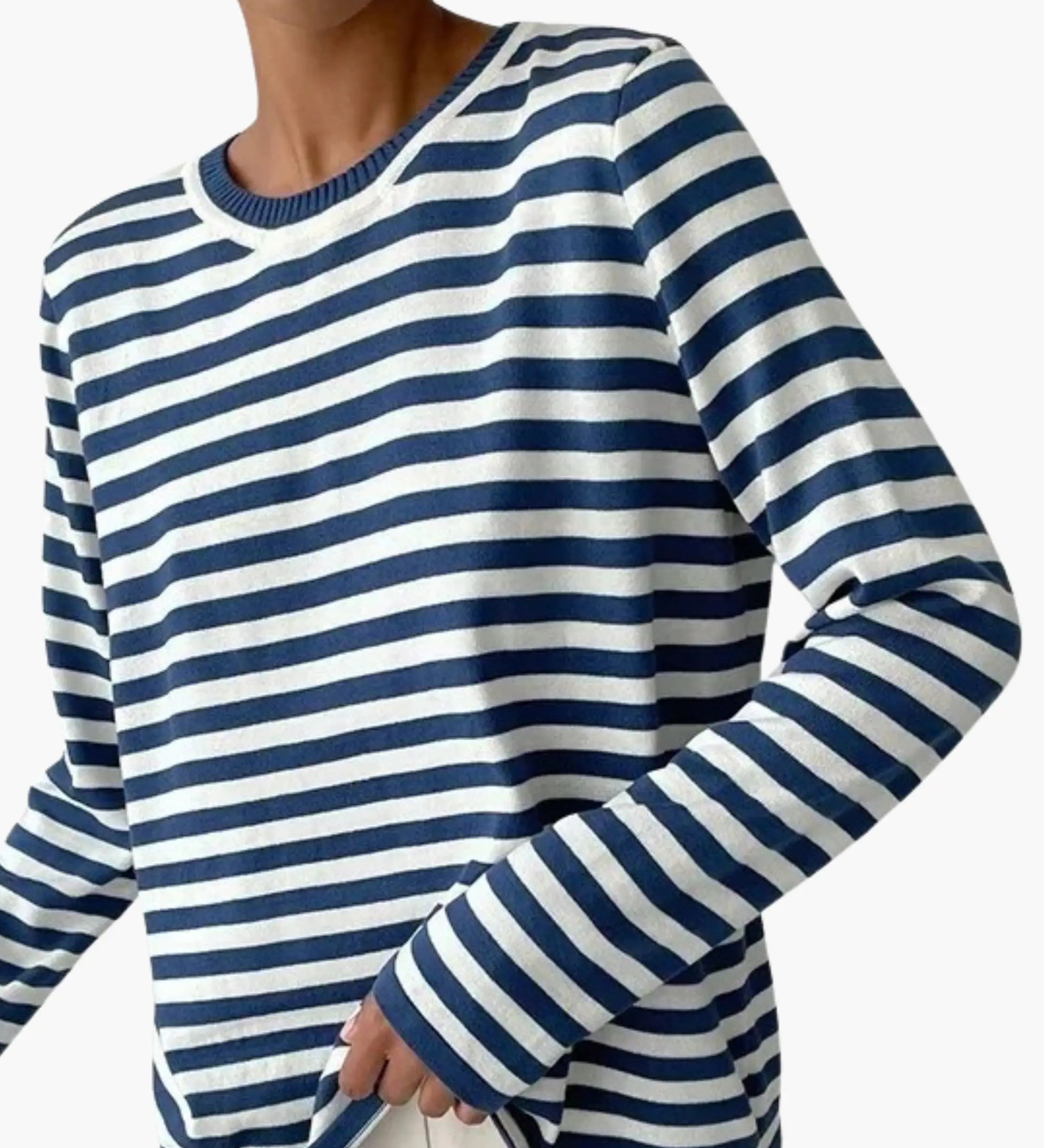 Antonia | Gestreifter Strickpullover