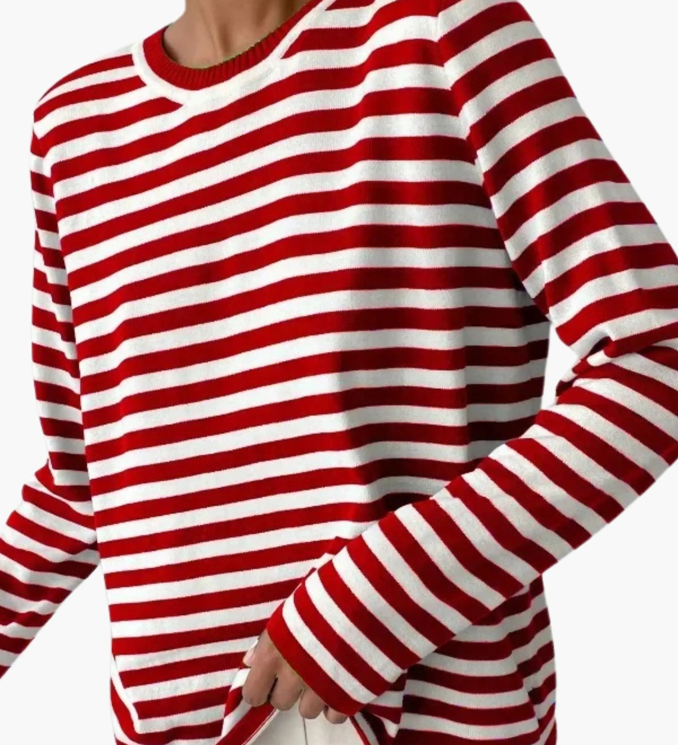 Antonia | Gestreifter Strickpullover