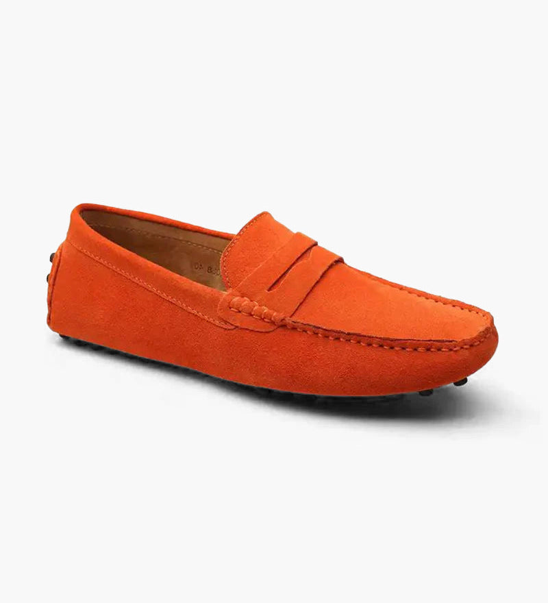 Matthew | Old Money Slip on Herren Wildleder Mokassin