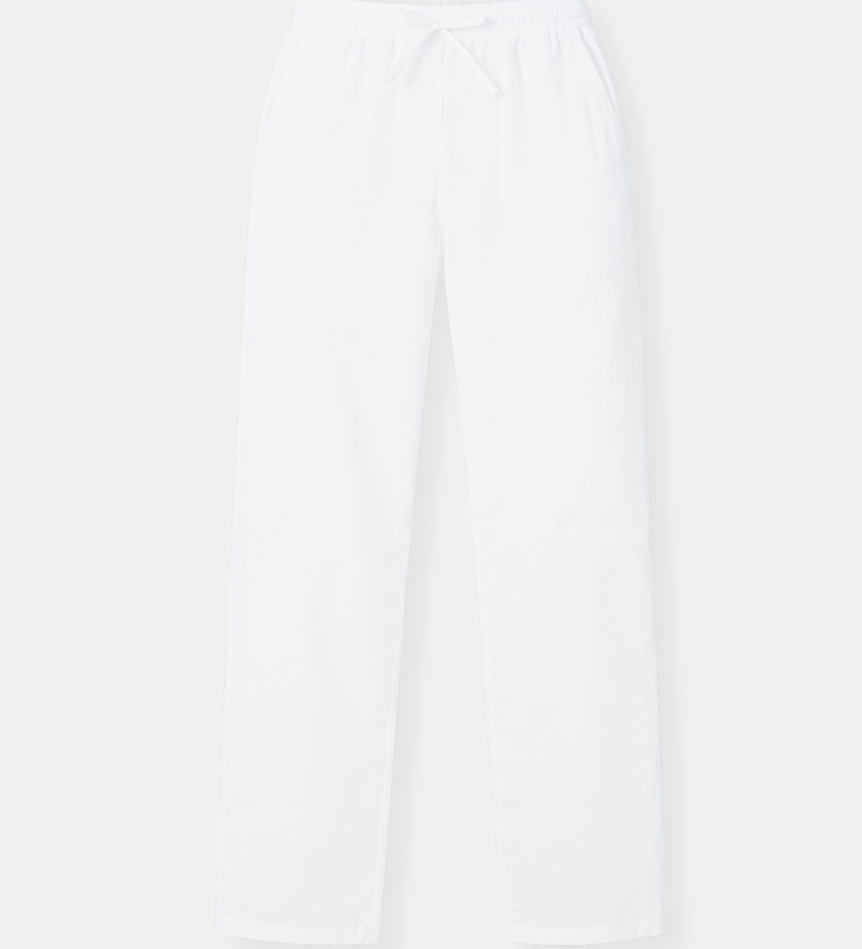 Luca | Weiße Herren-Jogginghose mit Kordelzug