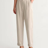 Klassische Wide-Leg Hose mit hohem Bund für stilvolle Outfits