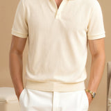 Herren-Poloshirt in Beige – Elegant & Zeitlos