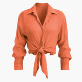 Amber | Luftiges Zweiteiler-Set mit Bluse und weiter Hose