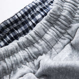 Elsa | Zweiteiliges Sweat-Set mit karierten Details