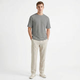 Herren Struktur T-Shirt mit Rundhalsausschnitt