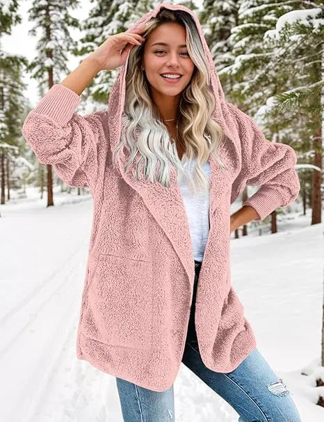 Lia | Warme Teddy Fleecejacke Zendoo.de