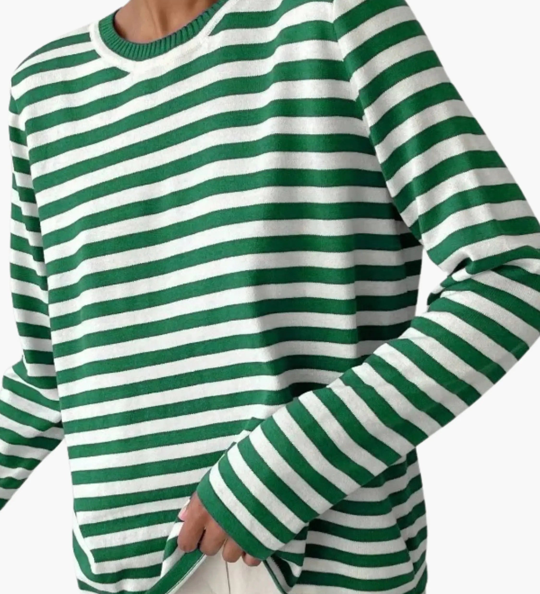 Antonia | Gestreifter Strickpullover