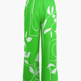 Bailey | Zweiteiler mit Knoten-Top & Bambusprint-Hose