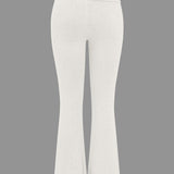 Ava | Strick-Set mit Kapuzenjacke & Schlaghose