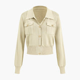 Aviana | Strick-Set mit Blazer und Rock