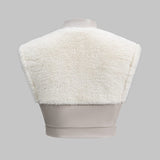 Antonia | Kunstleder-Set mit Kunstpelz-Details