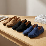 Herren Wildleder Loafer mit Mokassin-Naht