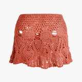 Marina | Häkel-Zweiteiler mit Crop-Top & Minirock