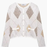 Rosalie | Strickjacke mit Argylemuster