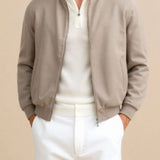 Matthias | Minimalistische Bomberjacke – Elegant, Stilvoll & Vielseitig